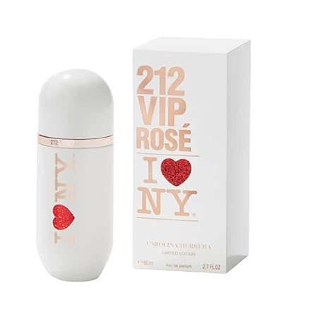 Carolina Herrera 212 Vip Rosé I Love NY EDP 2.7 oz