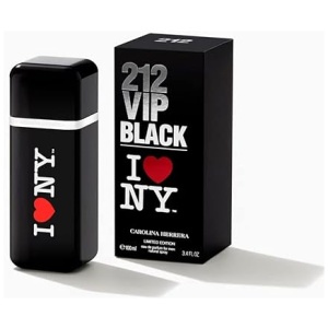 Carolina Herrera  212 Vip Men Black I Love NY  EDP  3.4 oz