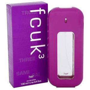 Fcuk  Fcuk 3  EDT  3.4 oz