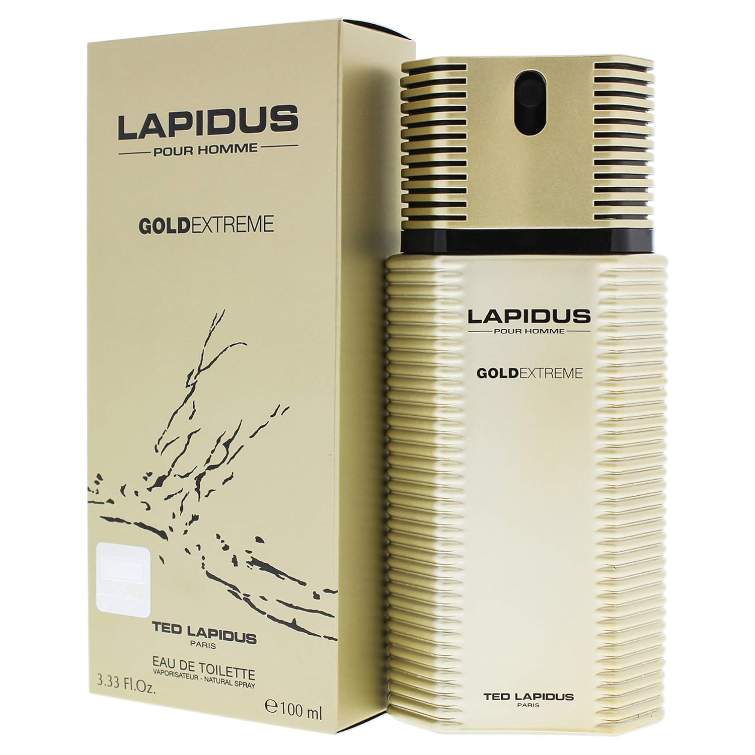 Ted Lapidus Lapidus Pour Homme Gold Extreme EDT 3.3 oz - Image 3