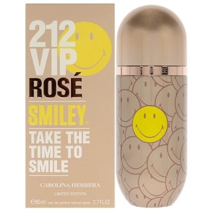 Carolina Herrera  212 VIP Rose Smiley  EDP  2.7 oz
