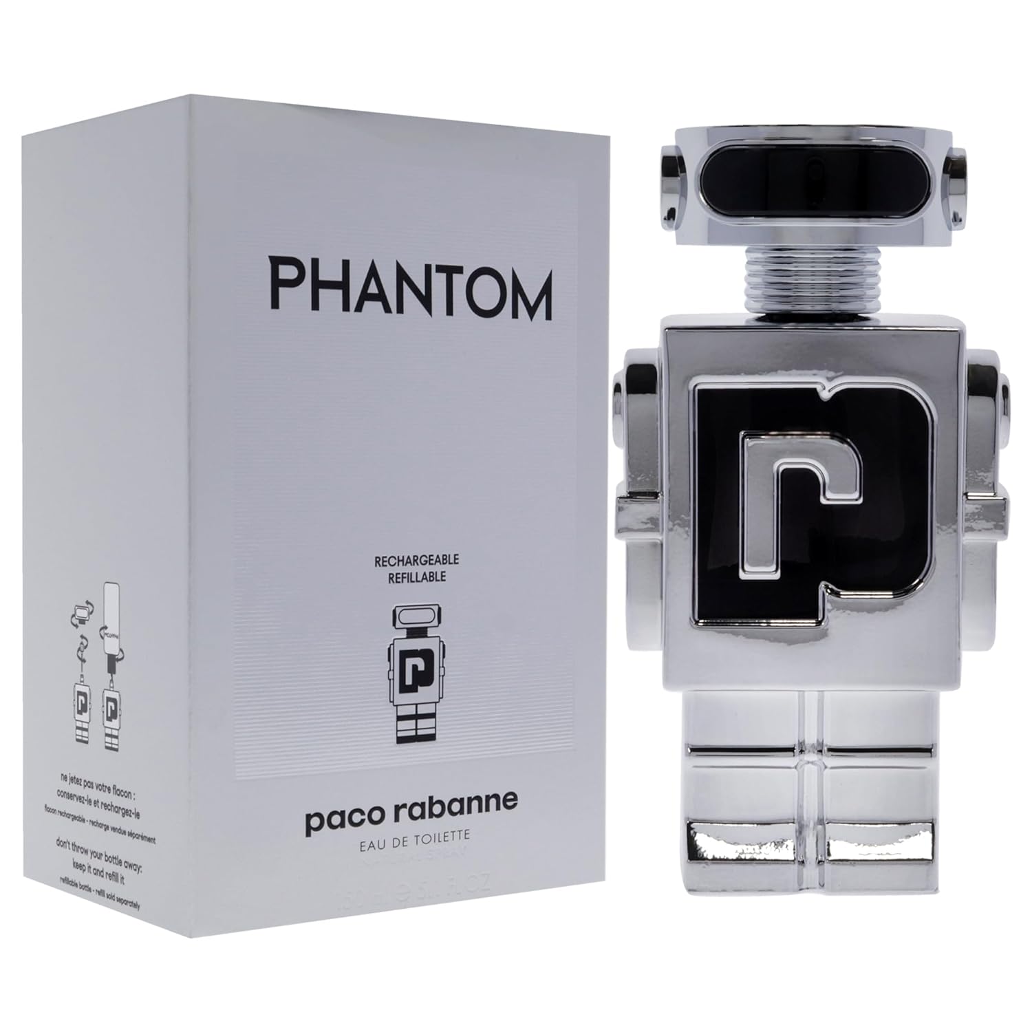 Paco Rabanne Phantom EDT 5 oz - Image 3