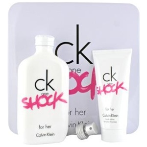 Calvin Klein  Coffret Ck One Shock For Her  SET EDT  6.76 oz
