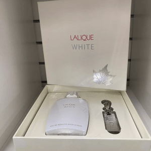 Lalique  Lalique White Gift Set  SET EDT  4.2 oz