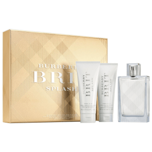 Burberry  Burberry Brit Splash Pour Homme Gift Set  SET EDT  3.4 oz