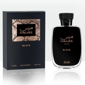 Rasasi Hawas Black EDP 3.4 oz