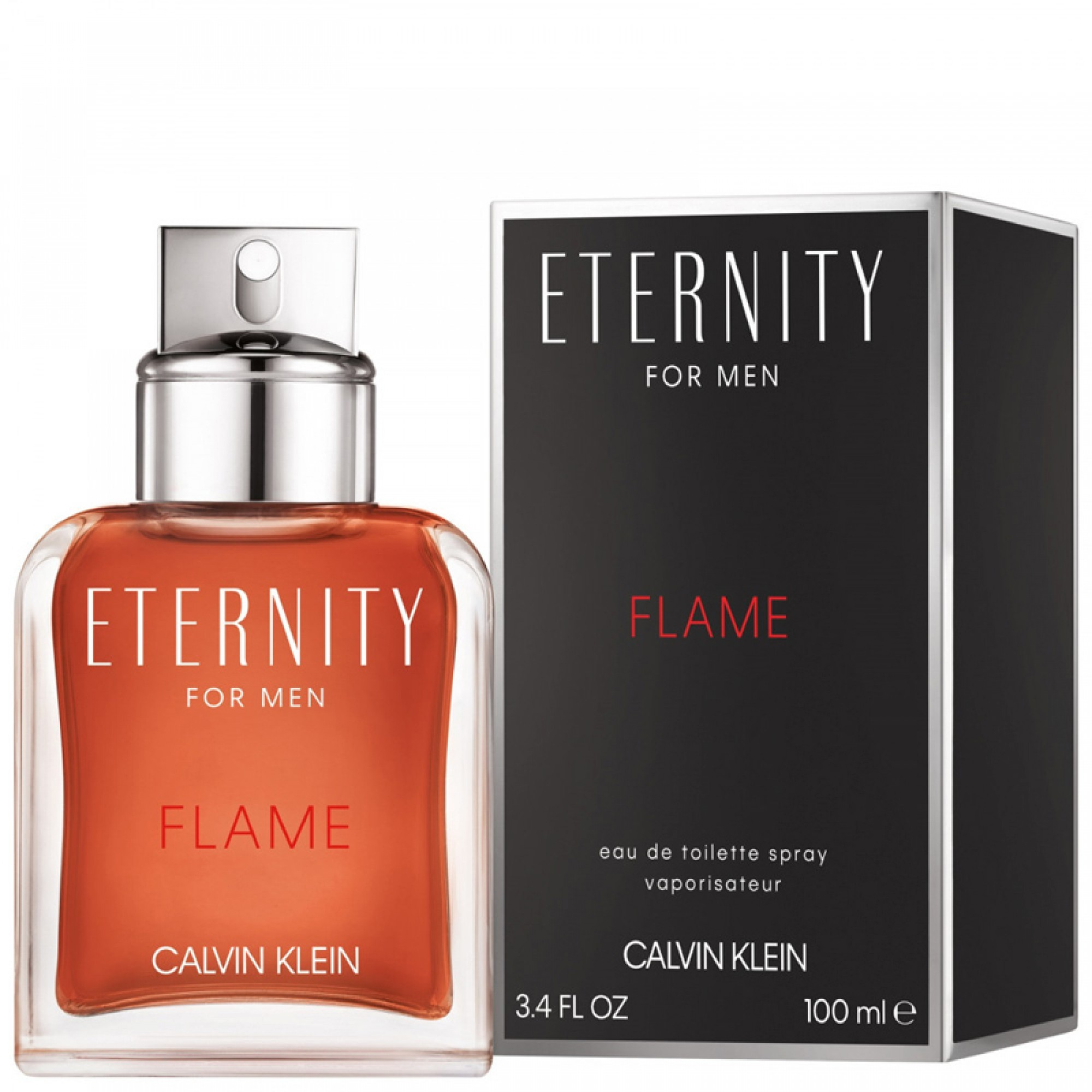 Calvin Klein Eternity Flame for Men EDT 3.4 oz