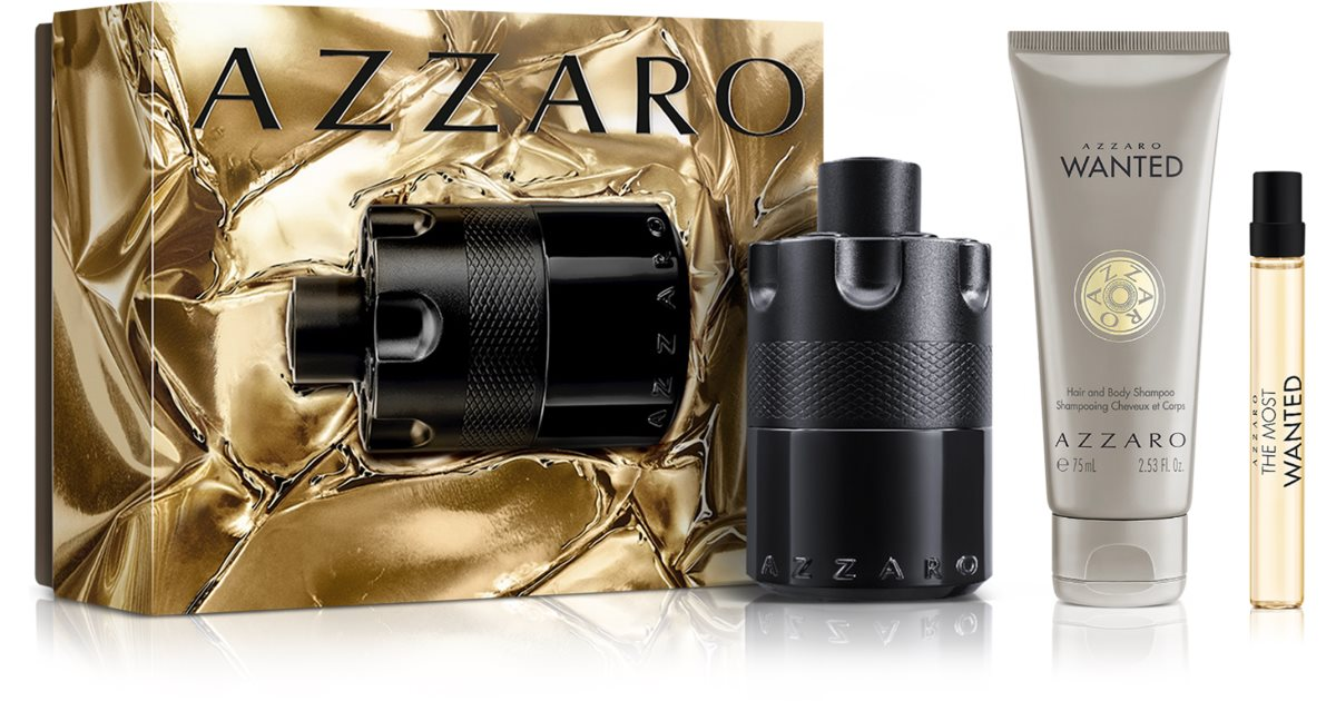 Azzaro The Most Wanted Intense Gift set EDP 3.5 oz