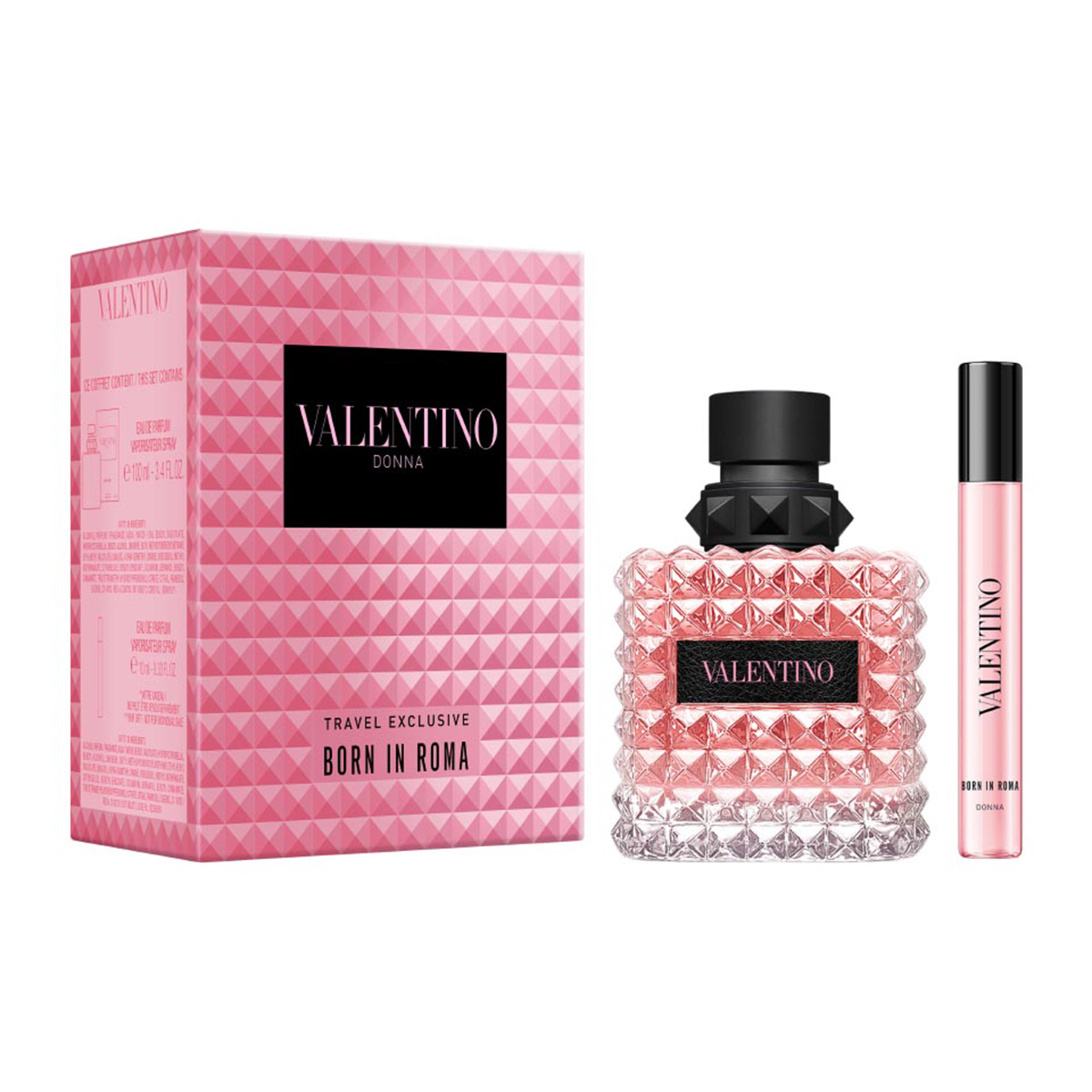 Donna Born in Roma Gift Set 2 pcs EDP 3.4 oz