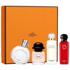 Hermès  Hermes Deluxe Miniature Set  EDP, EDT, EDC  0.25 oz