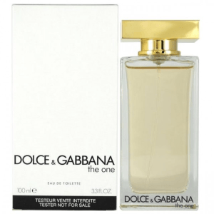 Dolce & Gabbana  The One Eau De Toilette - Tester  EDT  3.4 oz