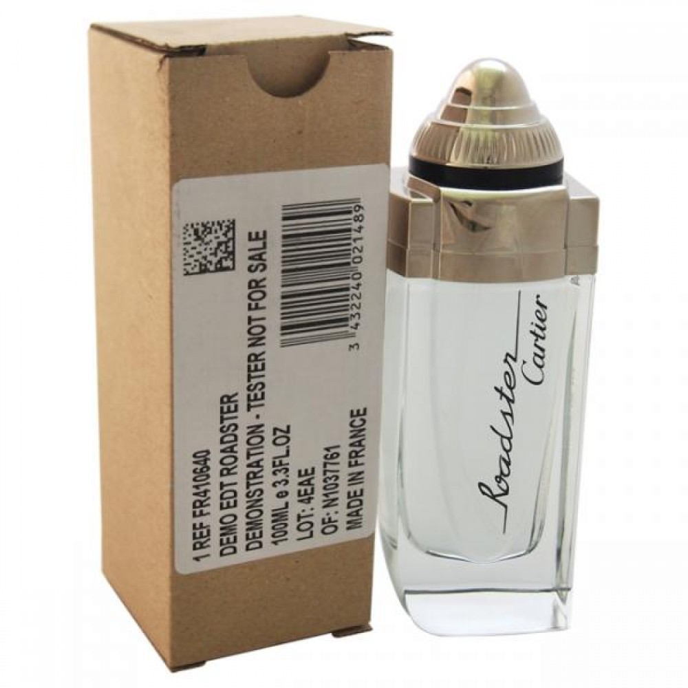 Cartier Roadster - Tester EDT 3.4 oz