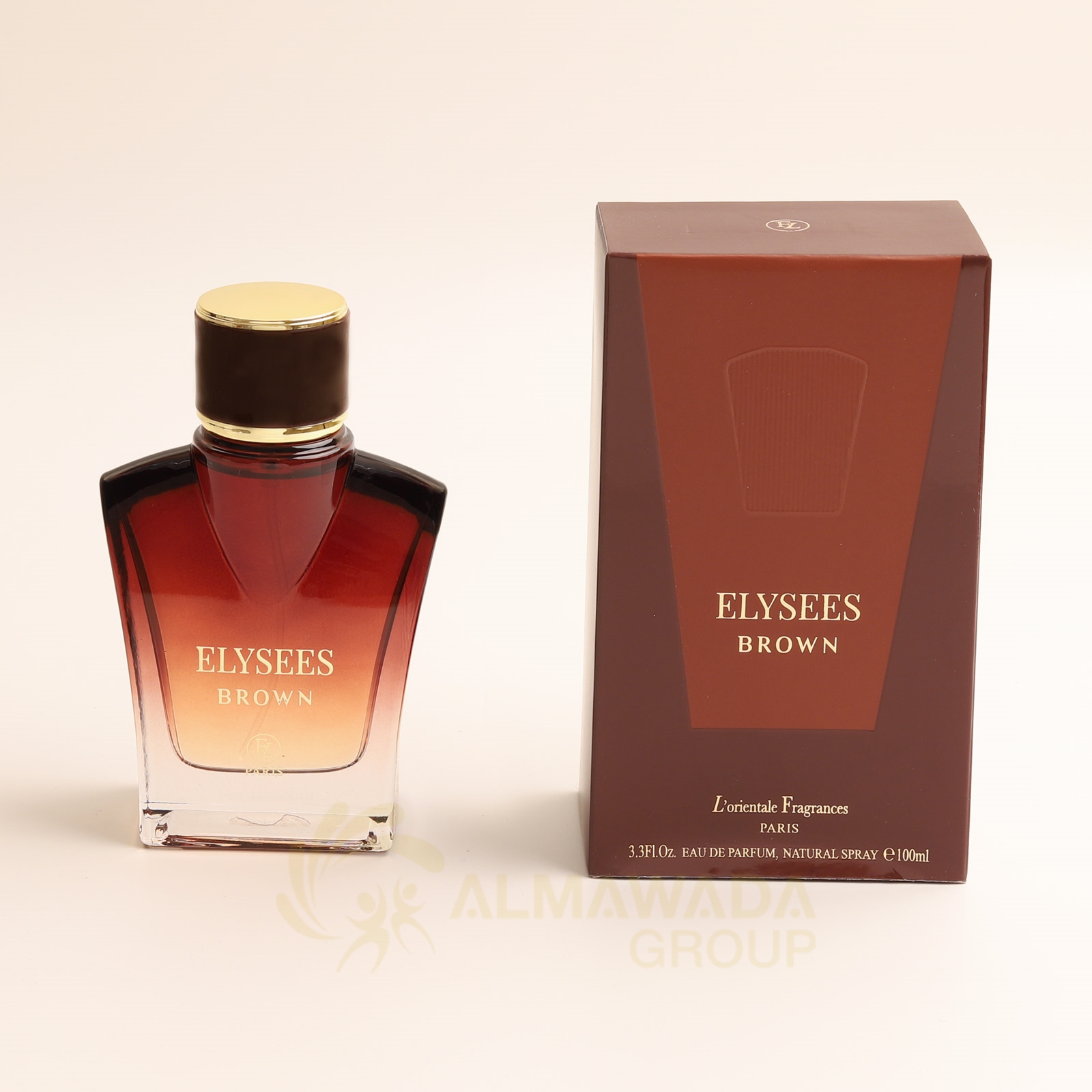 Elysees Fashion Elysees Brown EDP 3.3 oz - Image 3
