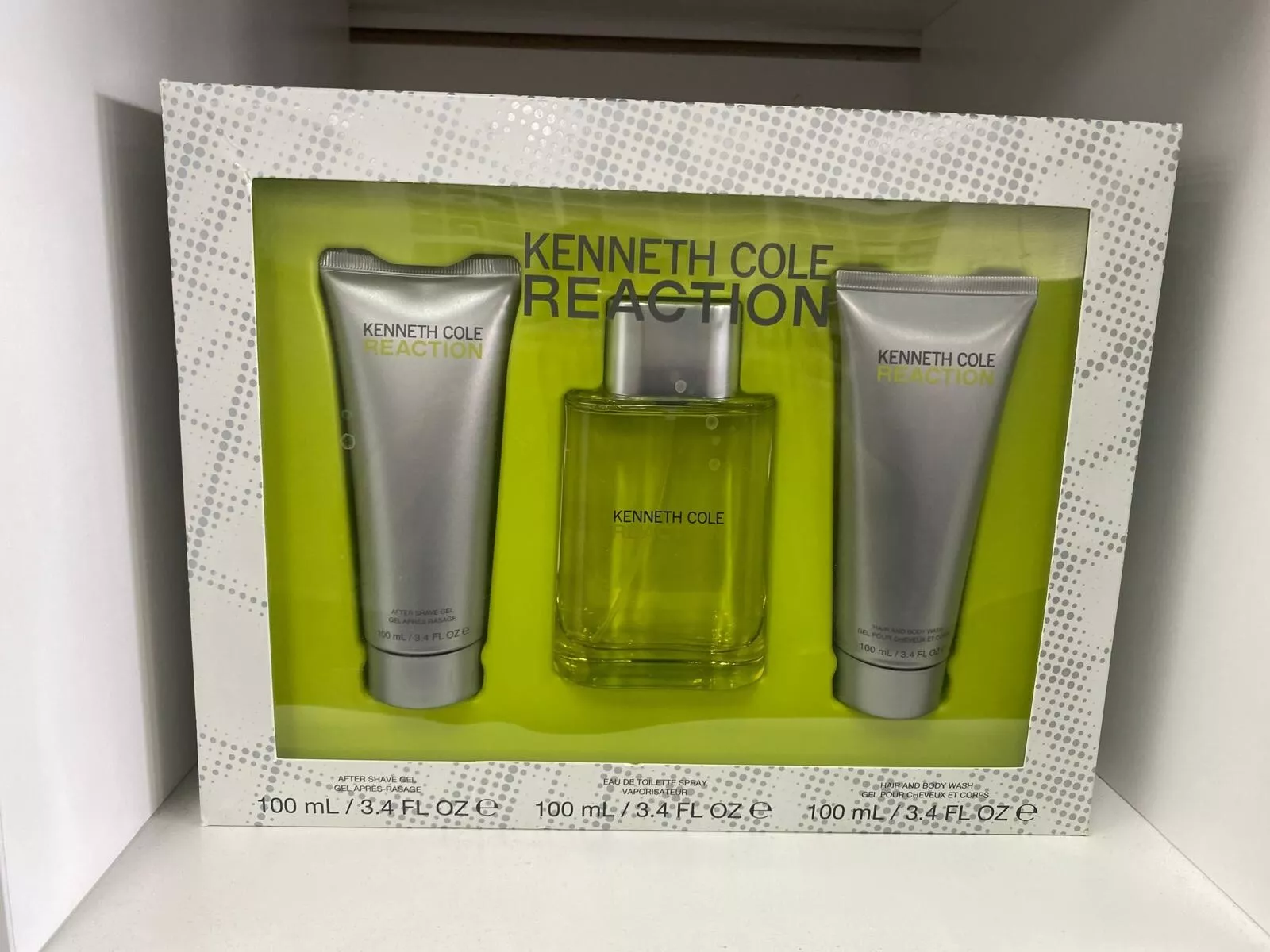 Kenneth Cole Reaction Gift Set SET EDT 3.4 oz