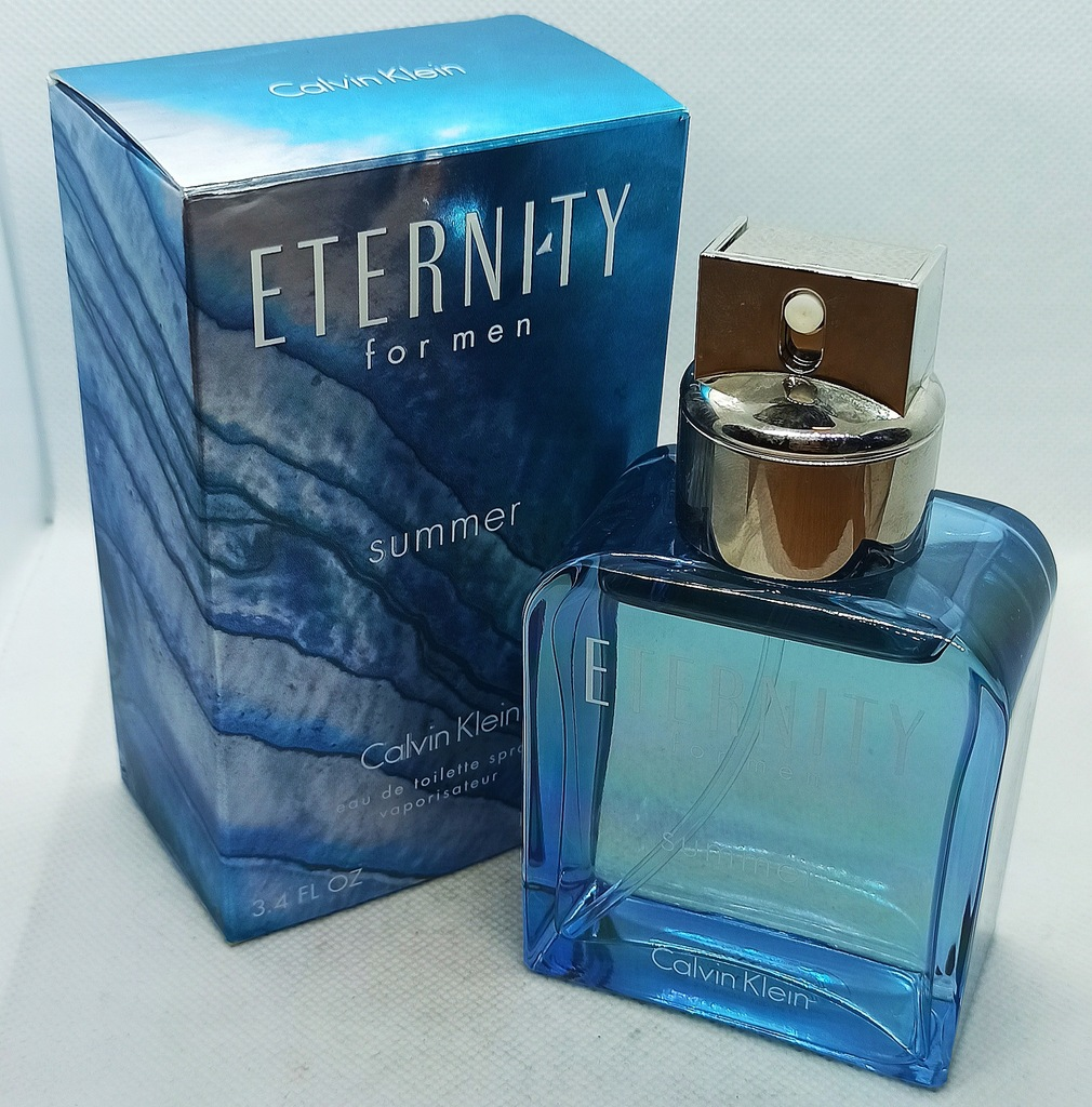 Calvin Klein Eternity For Men Summer 2016 EDT TLD 3.4 oz