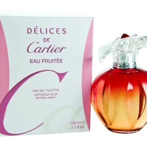 Cartier  Delices Eau Fruitee  EDT  3.3 oz