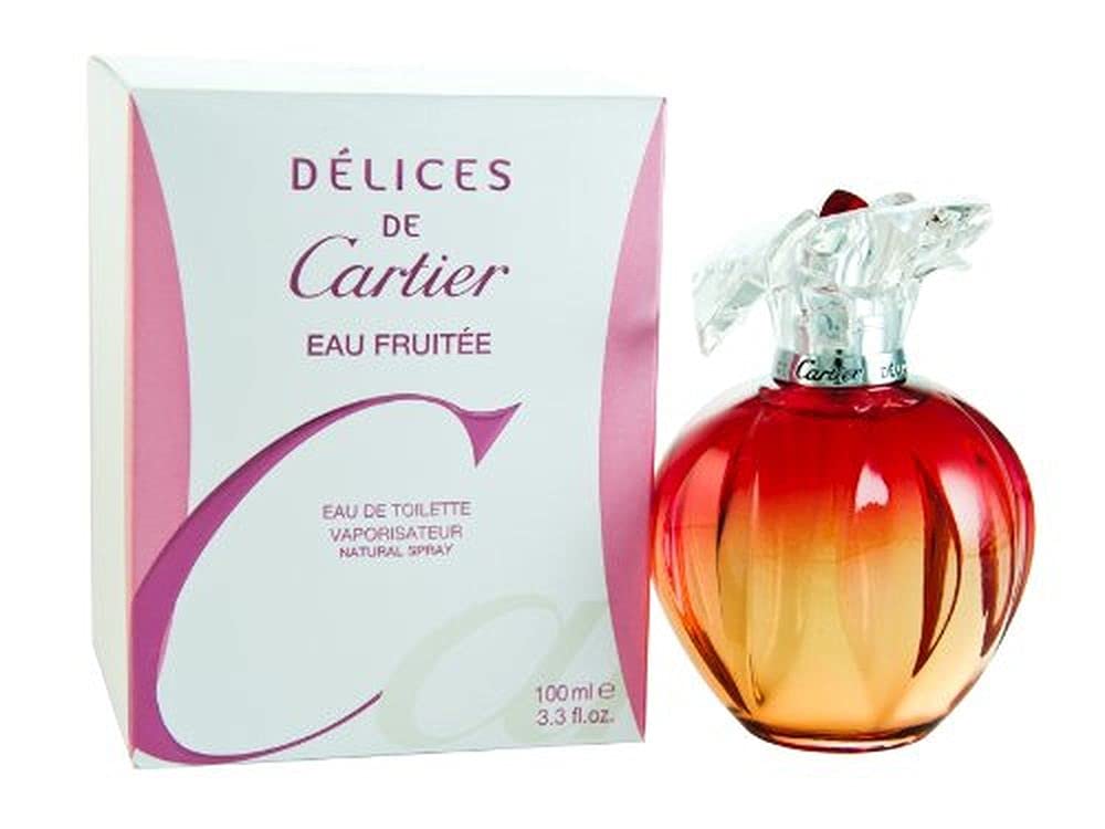 Cartier Delices Eau Fruitee EDT 3.3 oz