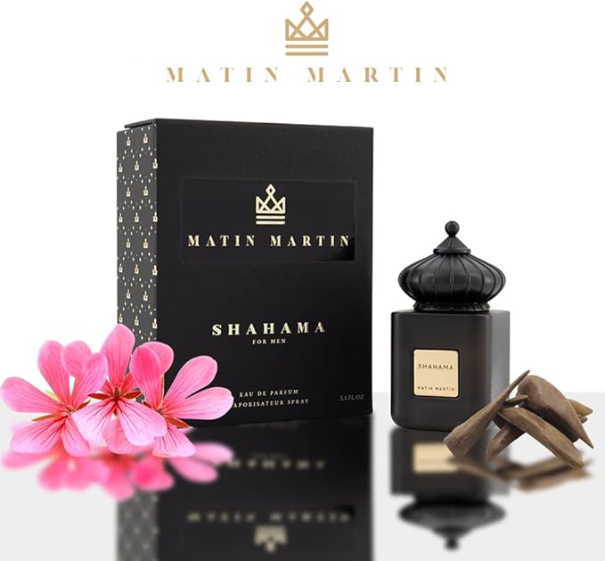 Matin Martin Shahama for Men EDP 3.4 oz - Image 3