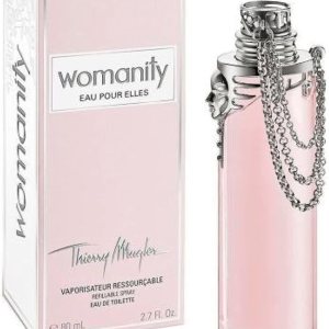Thierry Mugler  Womanity Eau Pour Elles  EDT  2.7 oz