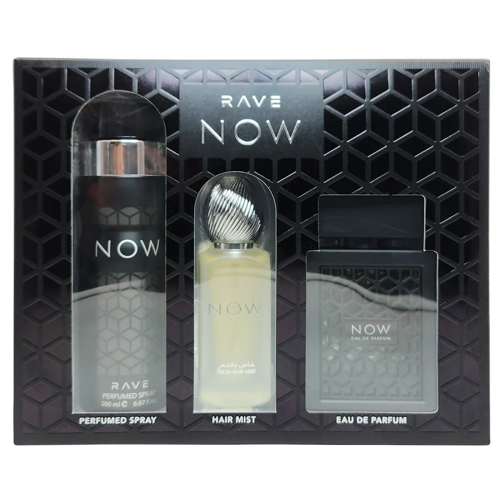 Lattafa Rave Now Gift Set EDP 3.4 oz