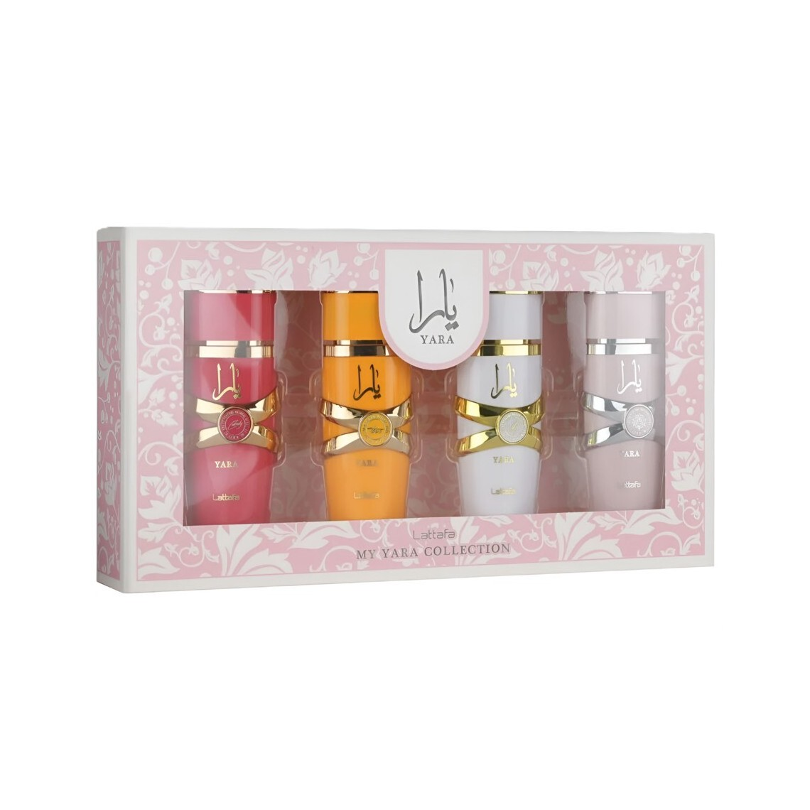Lattafa Mini Set Yara - Yara Moi - Yara Tous - Yara Candy 4 x 25ml EDP 25 oz