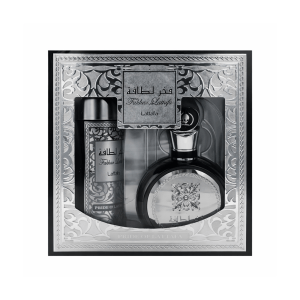 Lattafa Fakhar Men Gift Set 2pcs EDP 3.4 oz