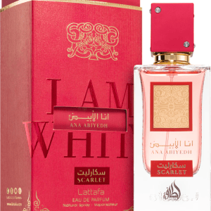 Lattafa Ana Abiyedh Scarlet EDP 2 oz