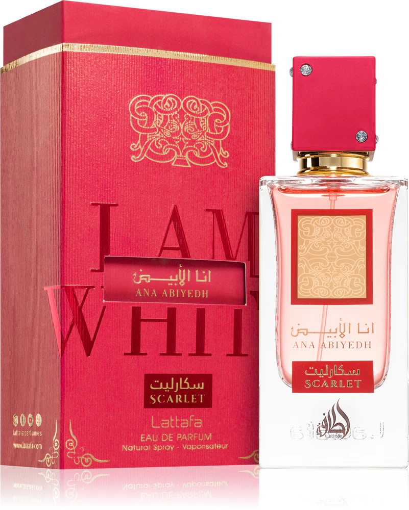 Lattafa Ana Abiyedh Scarlet EDP 2 oz