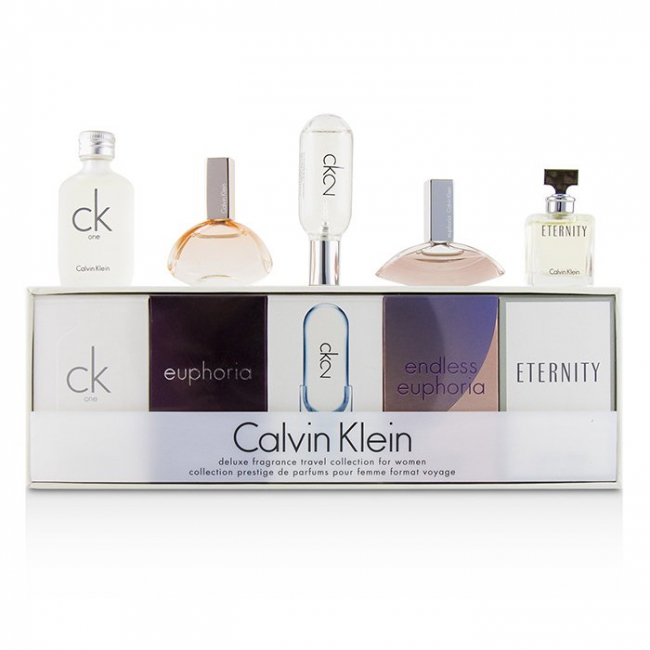 Calvin Klein Coffret Deluxe Miniature Collection Femme SET MINI 2 oz