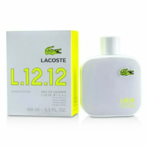 Lacoste  L.12.12 Blanc Limited Edition  EDT TLD  3.4 oz