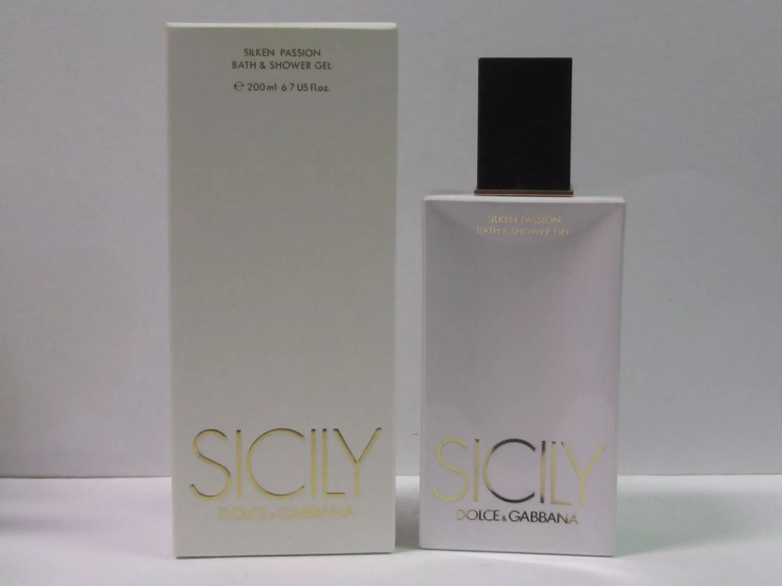 Dolce & Gabbana Sicily Silken Passion Bath &Shower Gel SG 6.7 oz