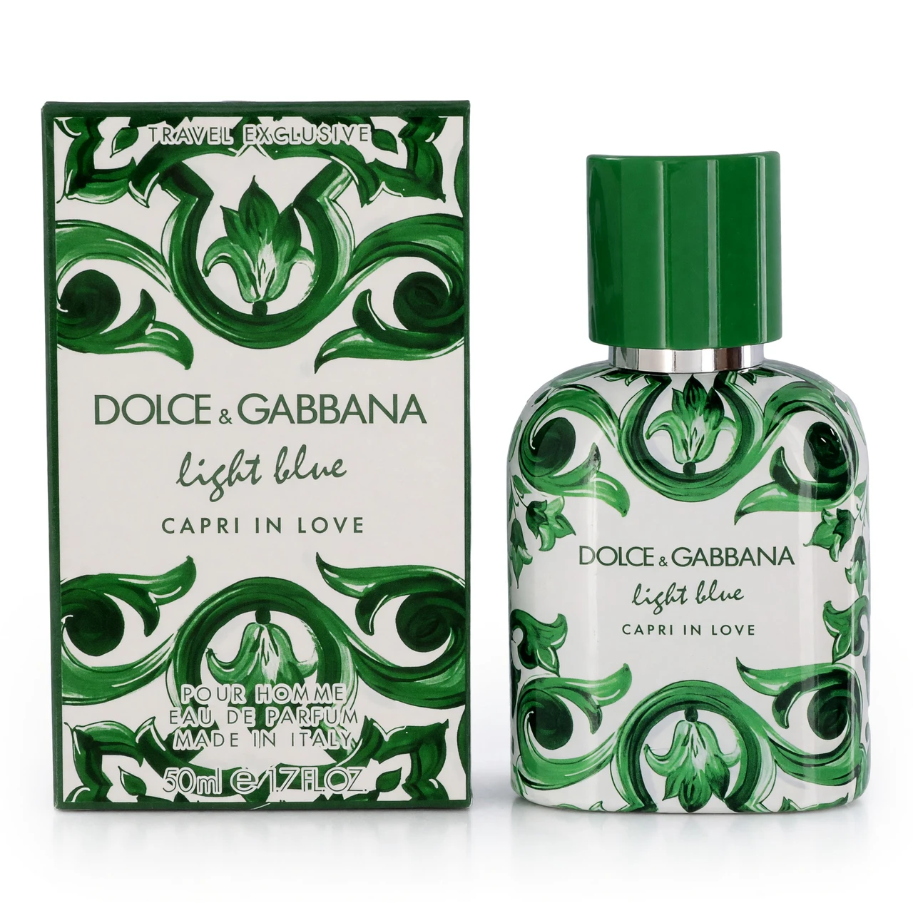 Dolce & Gabbana Light Blue Capri in Love Green EDP 3.4 oz