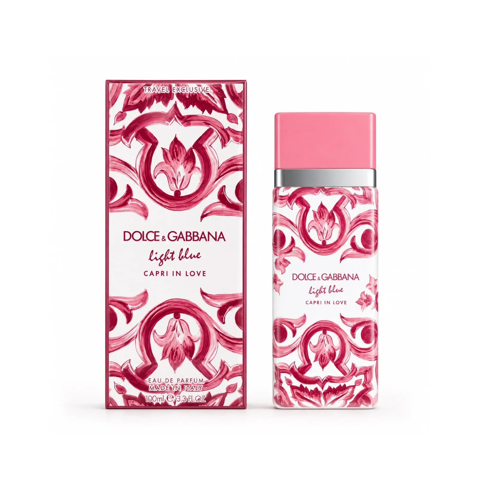Dolce & Gabbana Light Blue Capri in Love Pink EDP 3.4 oz