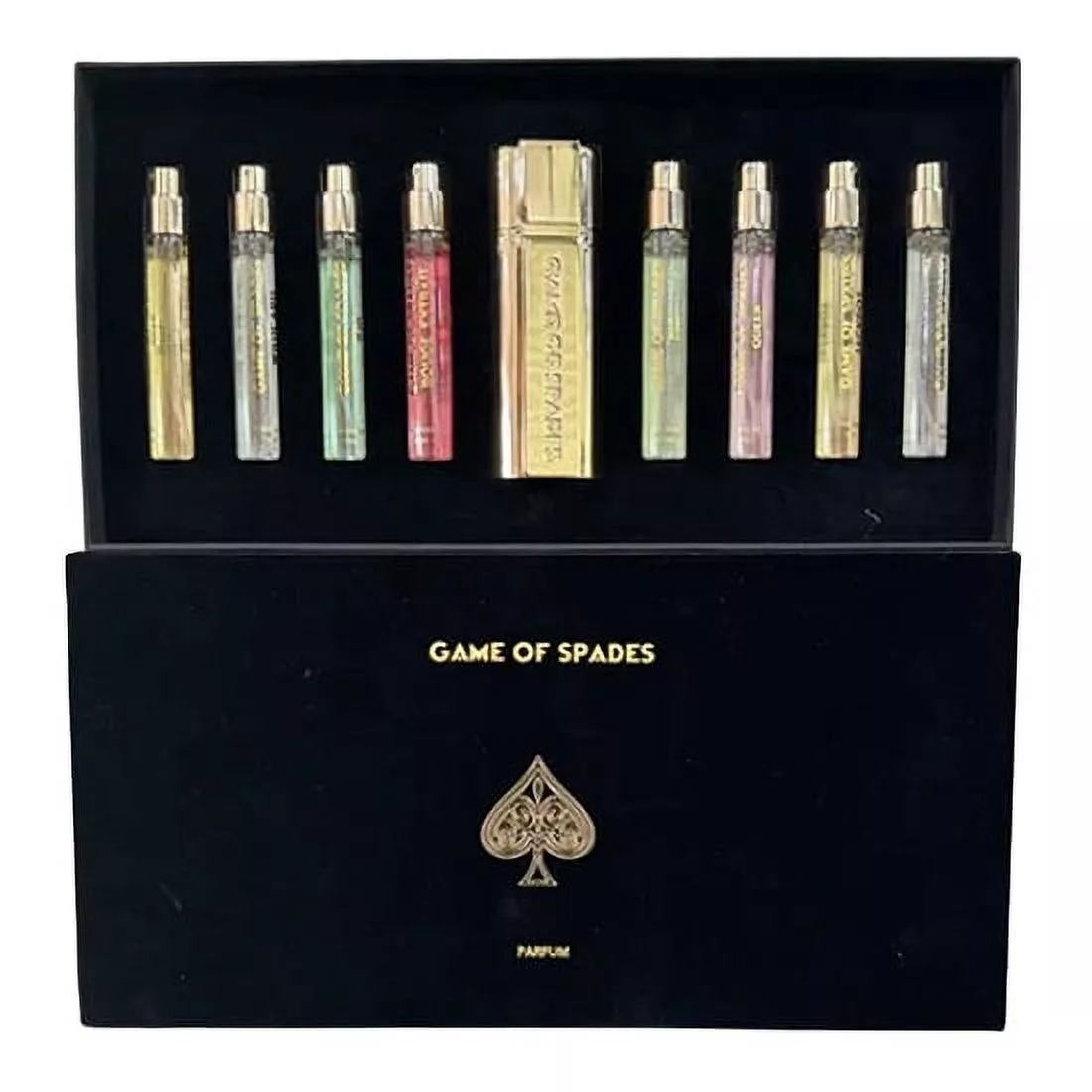 Jo Milano Game of Spades Mini Gift set Black EDP 0.34 oz