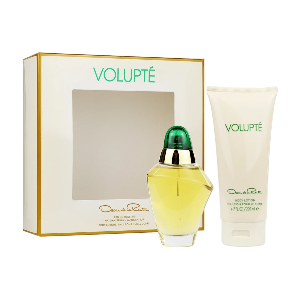Oscar de la Renta Coffret Volupté SET EDT 3.4 oz