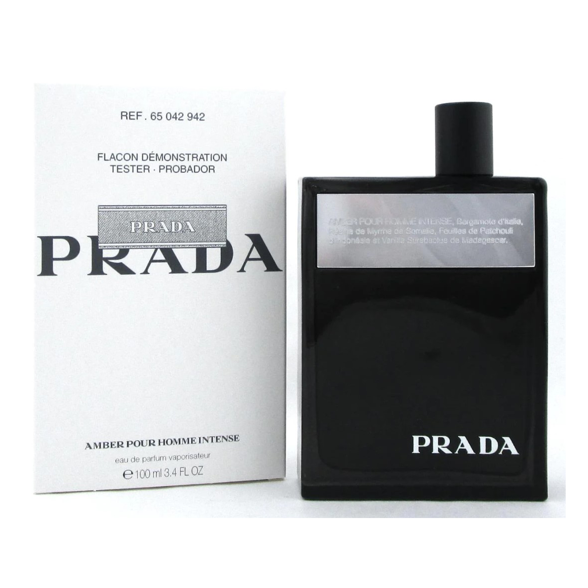 Prada Tester Prada Amber Pour Homme Intense EDP 3.4 oz