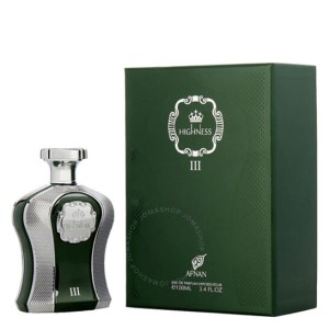 Afnan Highness III Green EDP 3.4 oz