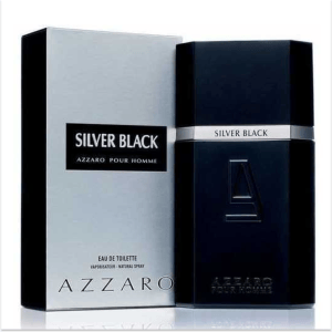 Azzaro  Silver Black  EDT  3.3 oz