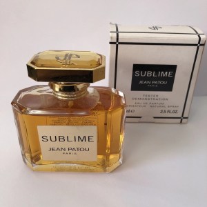 Jean Patou  Sublime Tester Eau de Toilette  EDT  2.5 oz